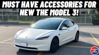 MUST HAVE ACCESSORIES FOR THE 2024 TESLA MODEL 3 LONG RANGE!