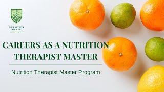 Careers as a Nutrition Therapist Master | Learn what it's like to work as an NTM