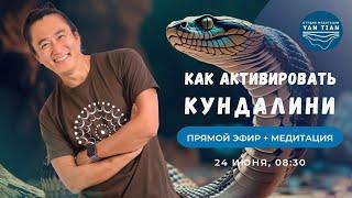 Как активировать КУНДАЛИНИ. Путь внутренней ТРАНСФОРМАЦИИ | Прямой эфир + медитация | Ян Тиан