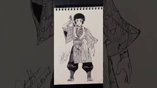 Speed drawing Stickman kaigoku   #shorts #anime #art #viral