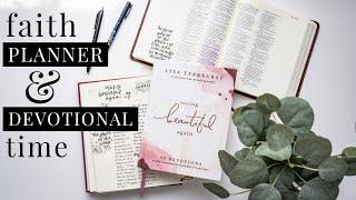 Faith Planner + Devotional Time