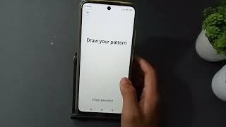 poco X3 how to remove pattern lock