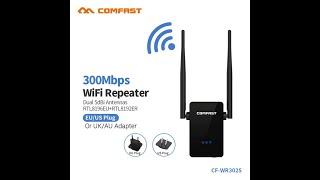 Comment configurer un répétiteur wifi comfast CF-WR302S