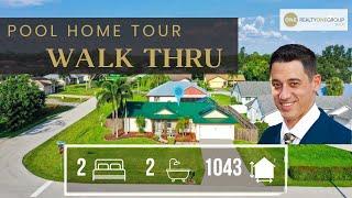 Pool Home Tour - Walk Thru - 16259 Willow Stream Ln North Fort Myers