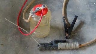 water welding machine how to make welding machine in salt water