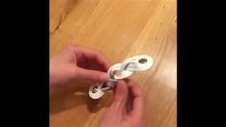 How to plait a woggle