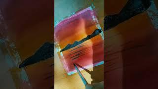 Acrylic painting Beginners #shorts#youtubepainting #art # viral shorts