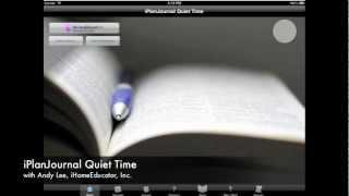 iPlanJournal Quiet Time - Prayer, Devotions, Bible Study, and Sermon notes app