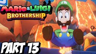 MARIO & LUIGI: BROTHERSHIP "Heatfreeze Island" Playthrough Gameplay Part 13 (Nintendo Switch)