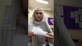 #math #result #school #funny #relatable #tiktok #shorts #hijabi