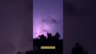 Snake Lightning In The Sky In Africa | Amazing Lightning Storm In The Gambia | By King Riyan Khan