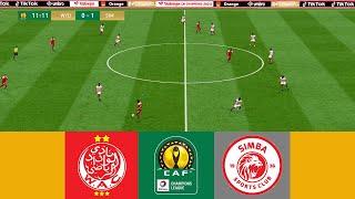 Wydad Athletic Club vs Simba SC ● CAF Champions League 2023/24 | 9 December 2023 Gameplay