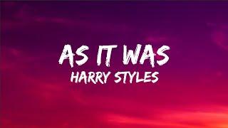 As It Was - Harry Styles || Lyrics