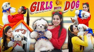 Girls with Dogs | Sanjhalika Vlog
