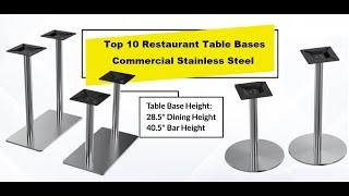 Top 10 Stainless Steel Table Base Legs for Commercial Restaurant Use, How to Assemble Instructions