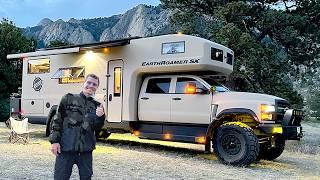 Luxury Truck Camping in $1,100,000 Earth Roamer