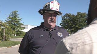 Vandalia fire chief talks about Monday's fire and explosion at commercial facility