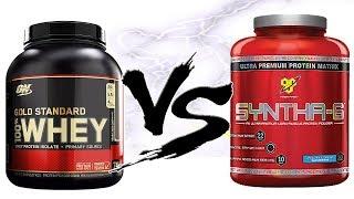 Какой протеин лучше gold standard whey protein vs syntha-6