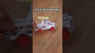 NEWEASY PAPER PICKUP CANNON STEP BY STEP (inclArt) HOW TO MAKE CAR ORIGAMI WEAPON