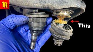 Here's Why You DON'T MESS WITH Toyota Factory Upper Ball Joints!!