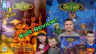 The Quest Kids & The Trials of Tolk The Wise Expansion - Review from the Kidz of Love 2 Hate