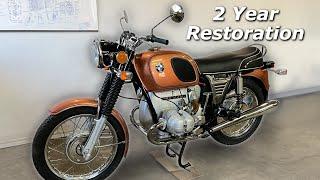 Full Restoration of 50 Year Old BMW R60/5 Motorcycle