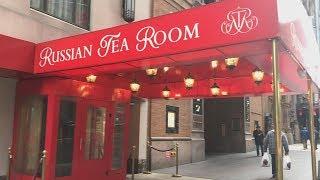 New York's Famed Russian Tea Room - View Selected Menu Items