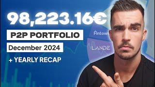 €98,223 P2P Portfolio Update | December 2024 + Yearly Recap