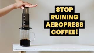 I studied 15 years of Aeropress Championship winning recipes. This is the perfect method!