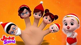 Weihnachtsmann Finger Familie Lustige Musik und Gedichte für Kleinkinder auf Deutsch