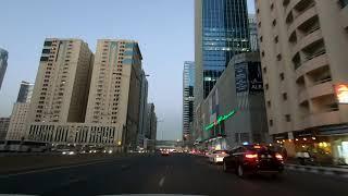 Evening drive from Al Taawun to Muwailih Commercial