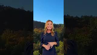 Why the fall sky can appear more blue #shorts