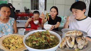 Bữa cơm đạm bạc: CANH CHUA CÁ, TRỨNG CHIÊN mà anh Hoon thích ghê