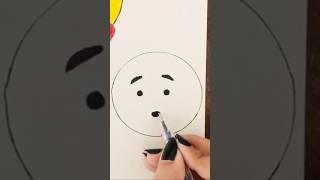 Emoji drawing/ “” (05)      #shorts #shortvideo #drawing #emojiart #emojidrawing