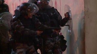 Represión policial en Rio