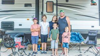 DIY Renovated RV for Family of 7 - Full Time Tiny Living