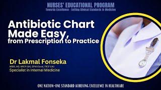 Antibiotic Chart Made Easy: From Prescription to Practice | Dr. Lakmal Fonseka