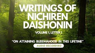 The Writings of Nichiren Daishonin (Volume 1 Letter 1)