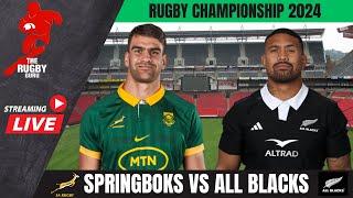 SPRINGBOKS VS ALL BLACKS 2024 LIVE MATCH COMMENTARY