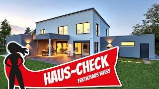 Haus Check: Modernes Einfamilienhaus mit sechs Schlafzimmern von Fertighaus Weiss | Hausbau Helden