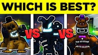 Which is the BEST Exclusive Pack Unit.. (Five Nights TD)