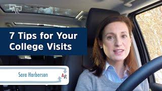 7 Tips for Your College Visits