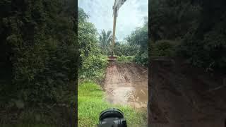 The superb technique of the excavator master#shorts