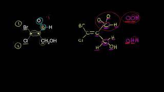 E-Z system | Alkenes and Alkynes | Organic chemistry | Khan Academy Hebrew