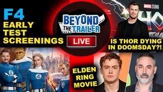 Fantastic Four Test Screening, Kit Connor Alex Garland Elden Ring Movie, Thor Dying in Doomsday?!