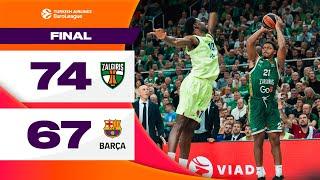 Thunder in Kaunas | Zalgiris Kaunas - FC Barcelona | HIGHLIGHTS R1 24-25 Turkish Airlines EuroLeague