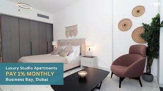 Luxury Studio Apartments in Business Bay, Dubai - Post Handover Payment Plan | Book with 10% Only