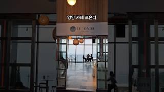 양양 오션뷰카페 르온다 #shorts