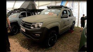 Volkswagen VW Amarok V6 pick-up truck hunter edition by WT Offroad walkaround + interior V0972