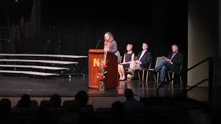 Beth Fisher: Grand Rapids Northview High School, NHS Induction- Keynote